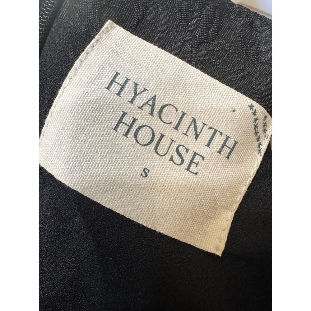 Tuckernuck Hyacinth House Tanya Black Jacquard Dress Size Small - Picture 15 of 16